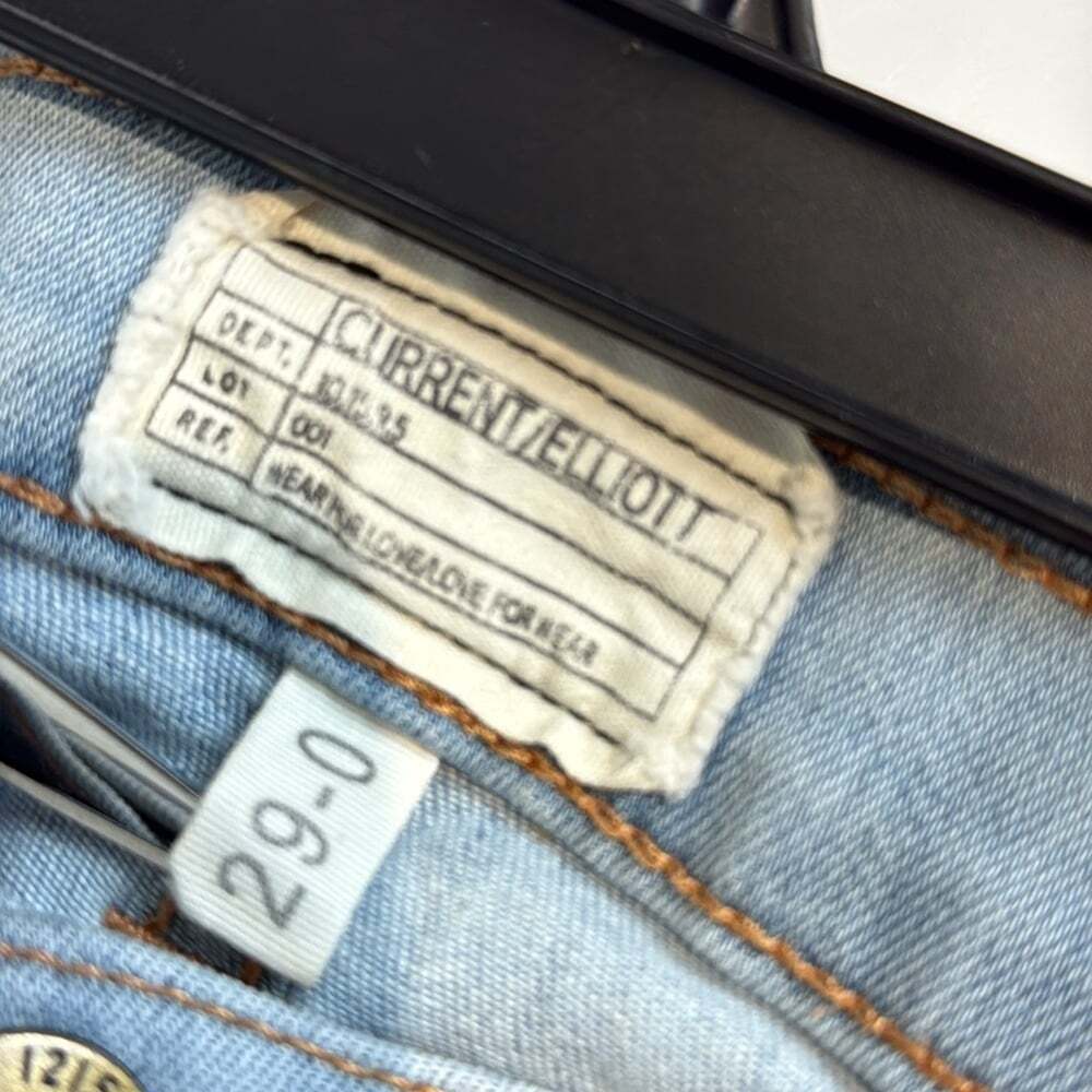 Current/Elliott The High Waist Ankle Skinny Jeans Size 29 - Picture 8 of 10